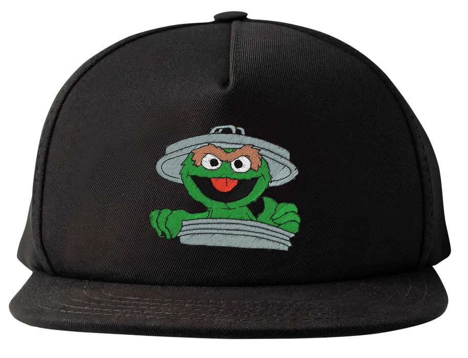 Czapka z daszkiem Snapback Oskar Zrzęda Ulica Sezamkowa Mappet Haft