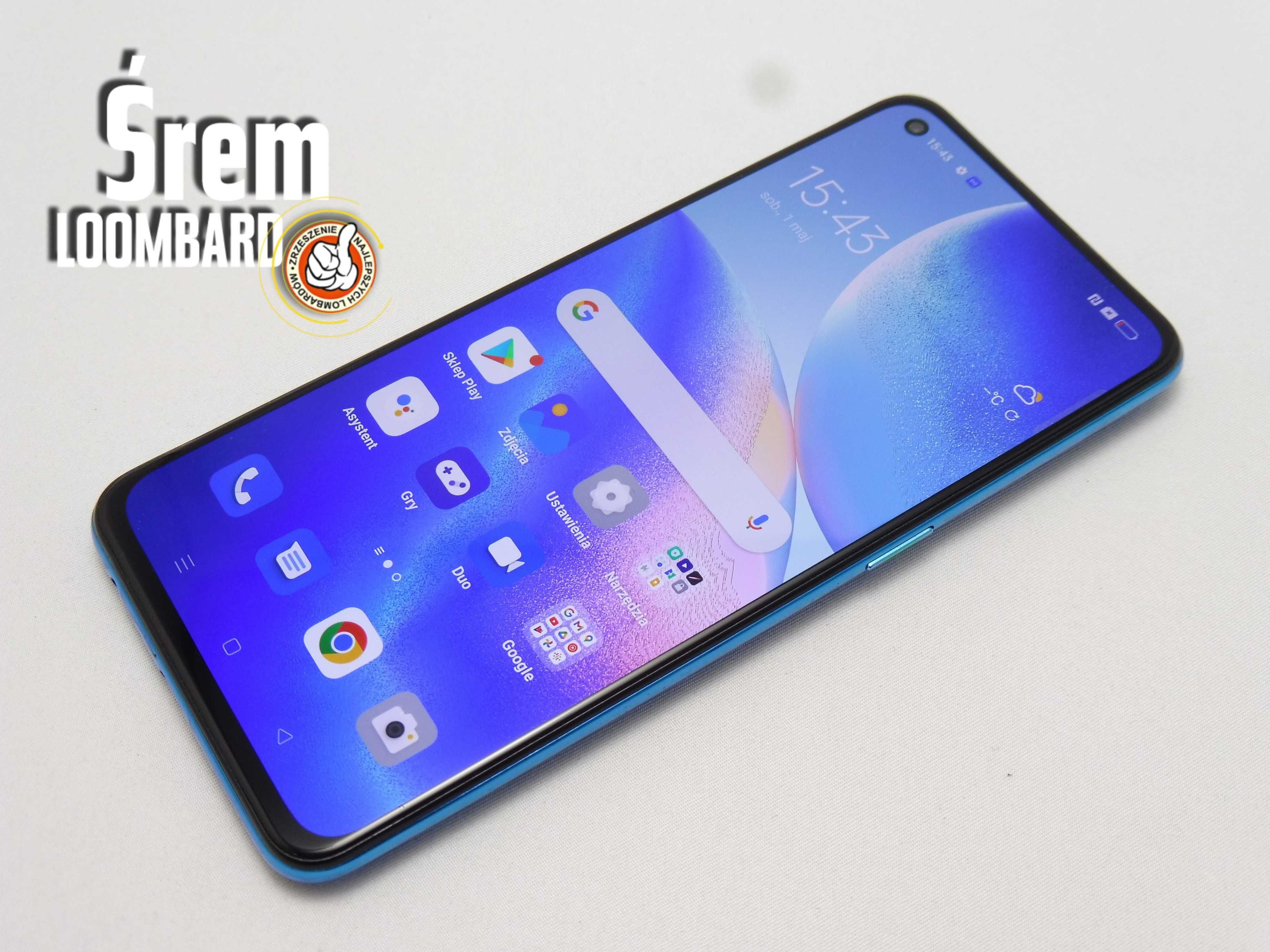 Telefon Oppo Reno5 8gb/128gb, komplet, db stan!