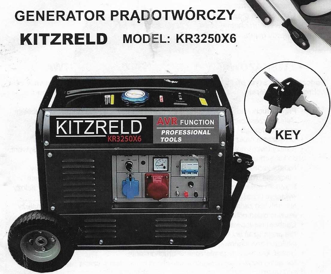 Agregat prądotwórczy KITZRELD model KR3250X6