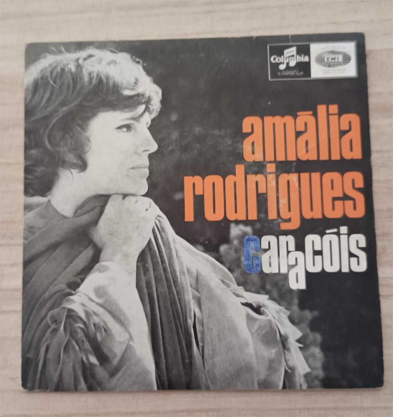 Discos vinil da artista Amália Rodrigues