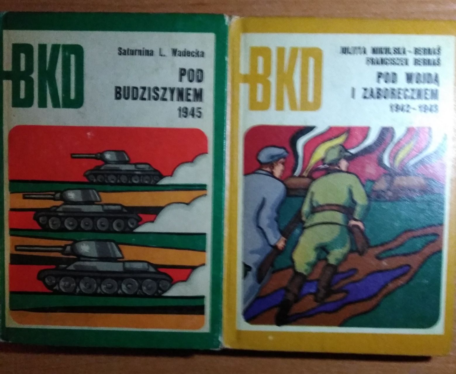 Książki z serii BKD - 10 sztuk