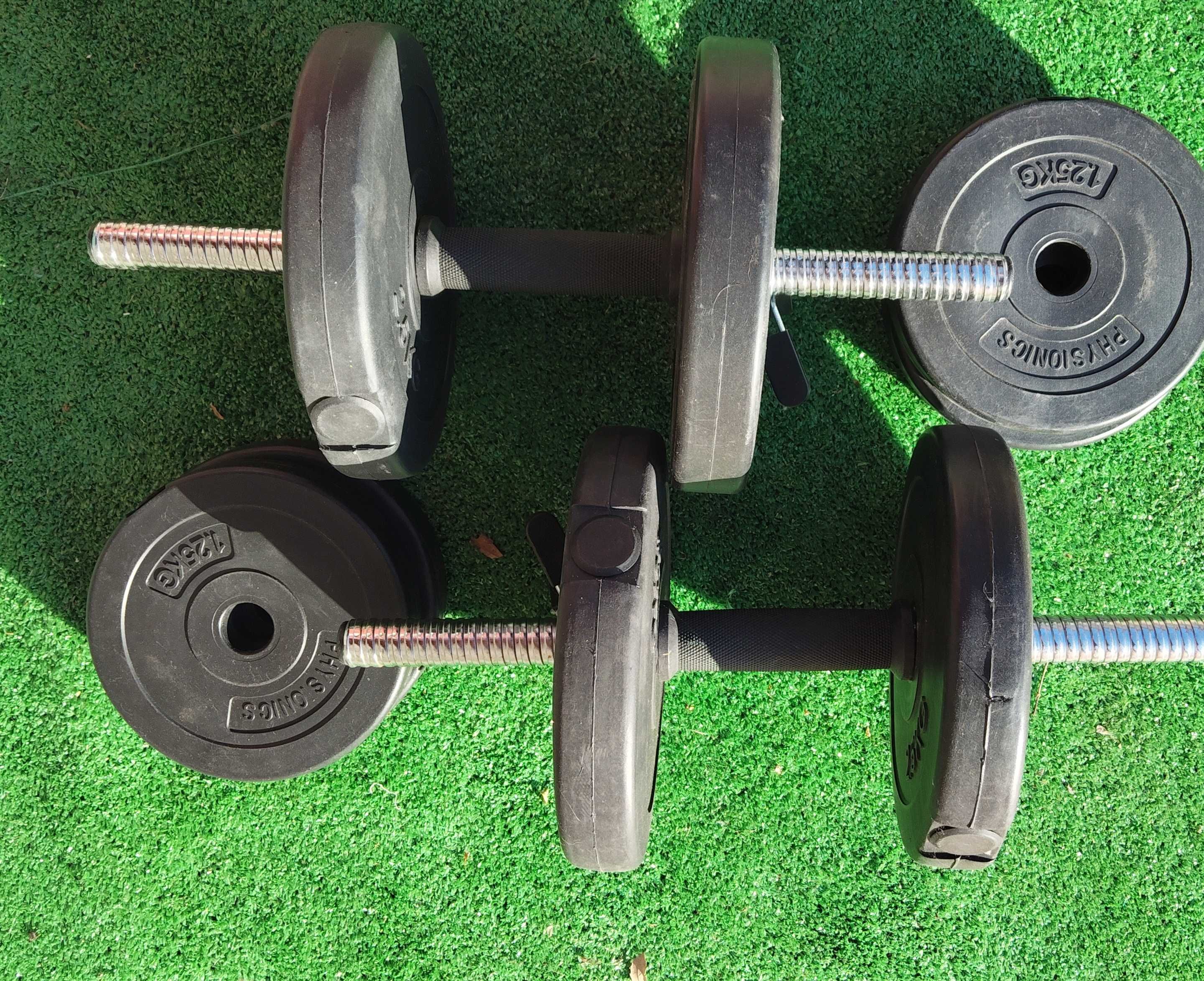 Mancuernas de gimnasio