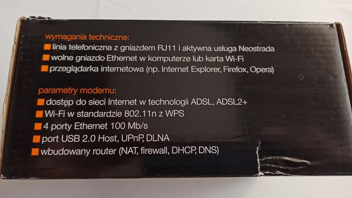 Modem wi-fi Sagemcom Fast 2704