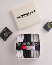 Труси 5шт + 18 пар шкарпеток adidas//u65-s7/premium box