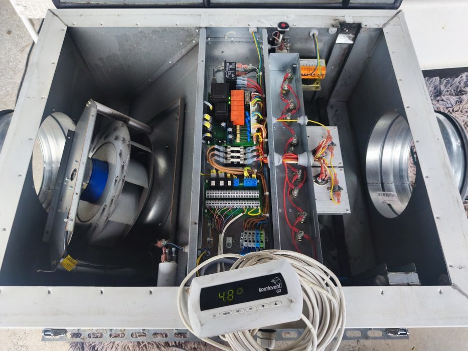 Nagrzewnica kanałowa elektryczna