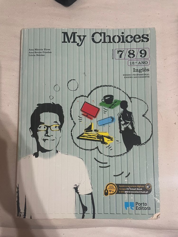 Livro escolar de inglês