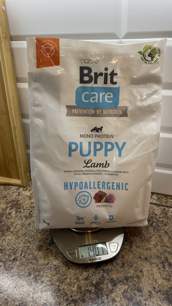 Корм Brit care puppy Lamb для цуциків ягня