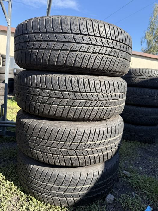 Komplet kół zimowych 5x108 Ford 205/60/16 Barum 6,5mm