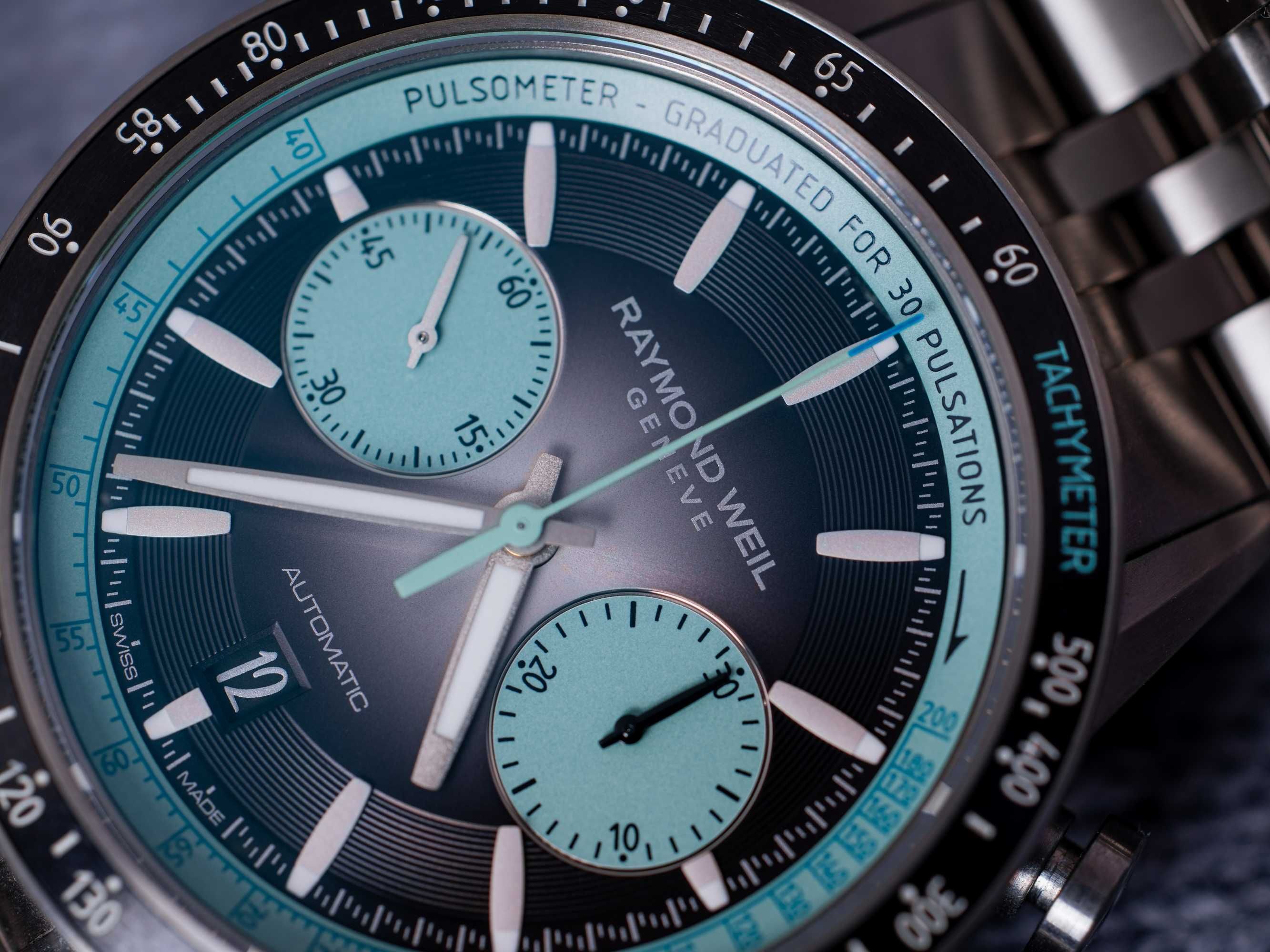Raymond Weil Freelancer Pop Chronograph 7780-TI-20425 Limite Bi-compax