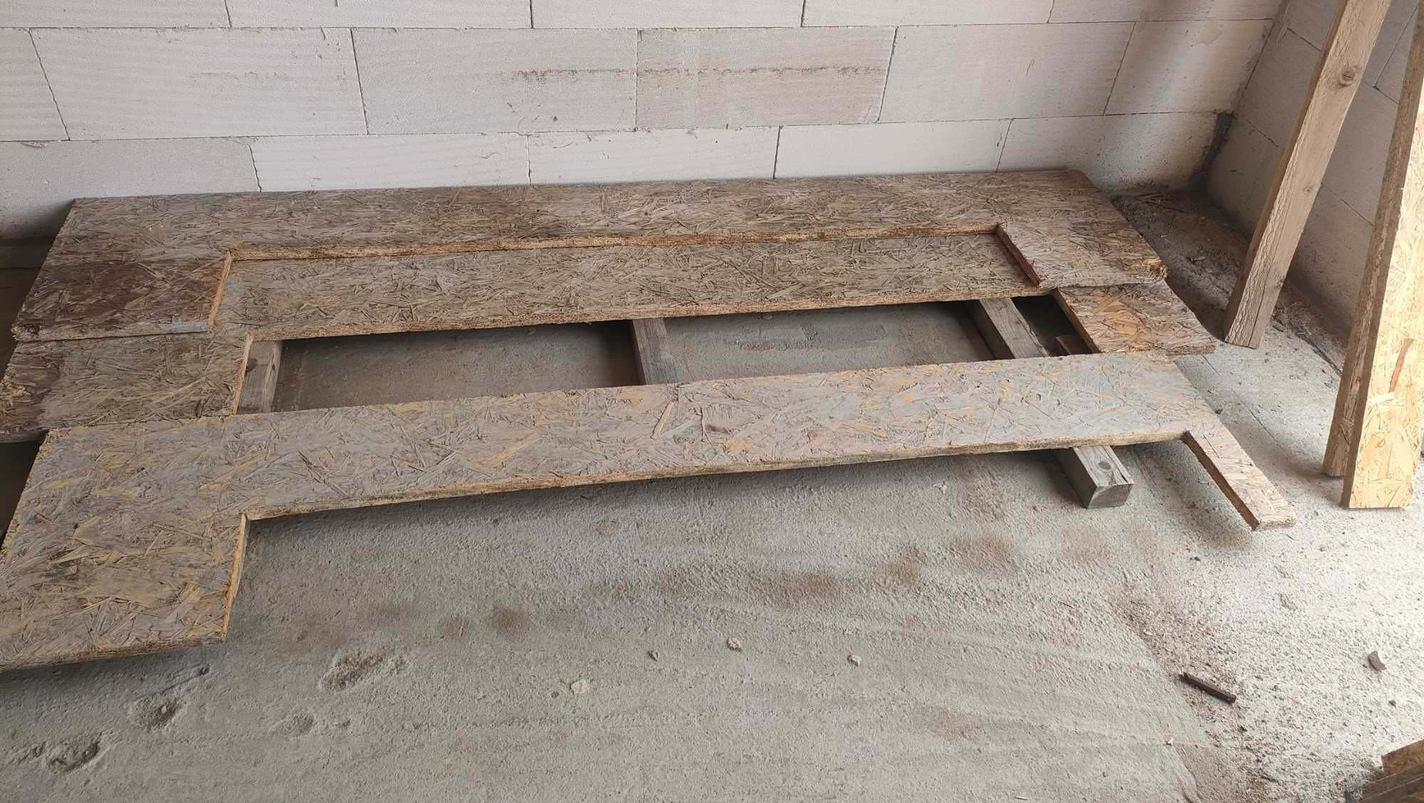 Płyty po szalowaniu OSB 22 mm