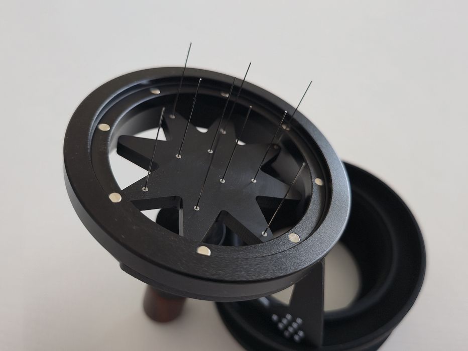 Acessório WDT para distribuição de café portafiltro 58mm