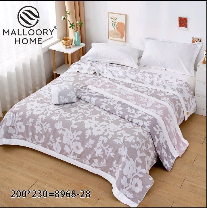 Простирадло махрове бавовняне Mallory Home. Щільне.