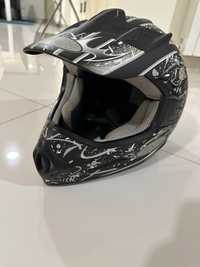 Capacete integral / motocross tamanho S