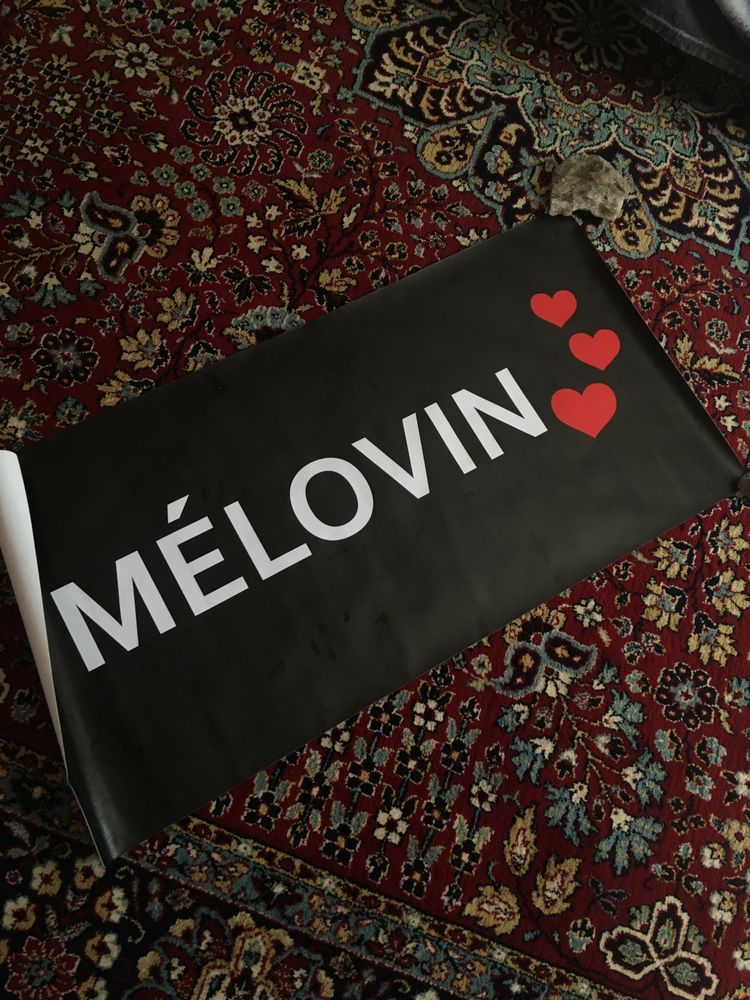 Новий плакат Melovin, Меловін