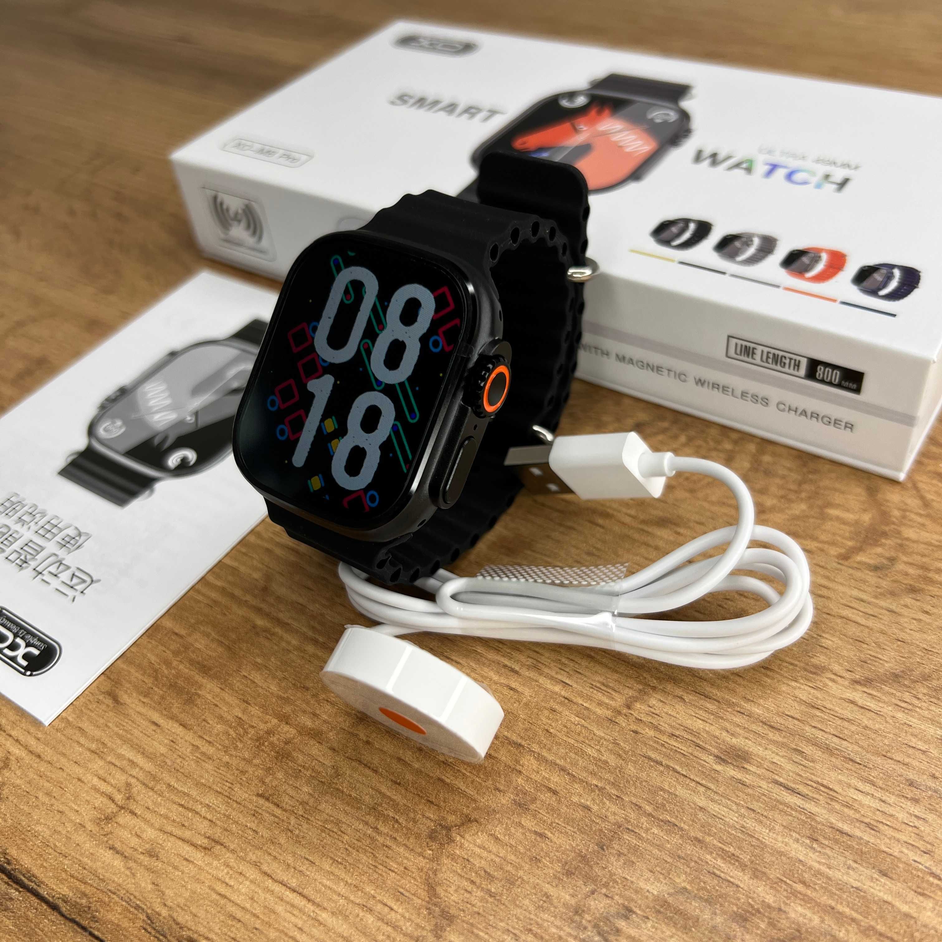 Смарт годинник XO-M8 Pro Ultra 49 mm Smart Watch Black