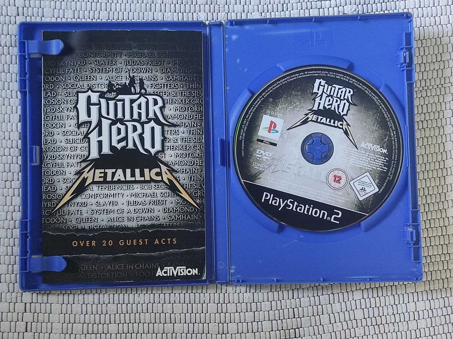 Jogo Guitar Hero Metallica Playstation 2