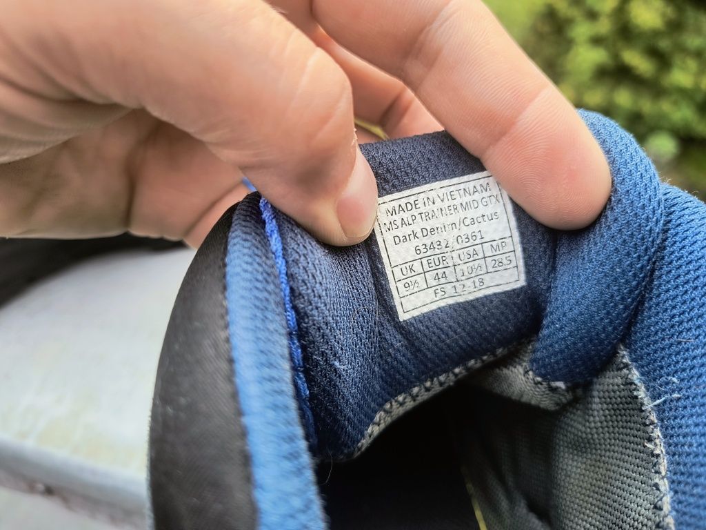 чоловічі трекінгові черевики Salewa MS ALP Trainer 2 Mid GTX.
