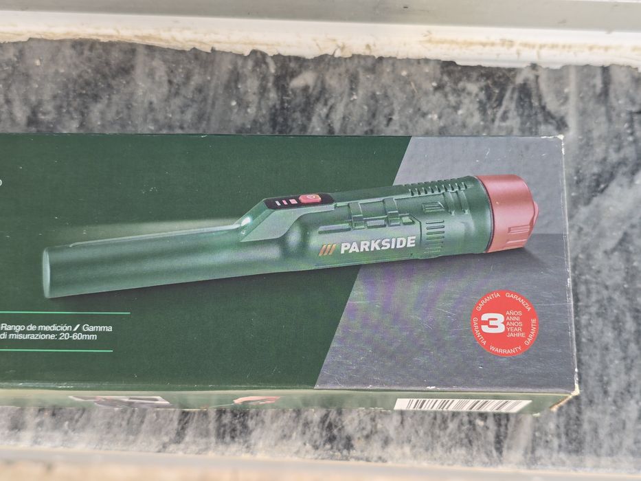 Detector de metais parkside