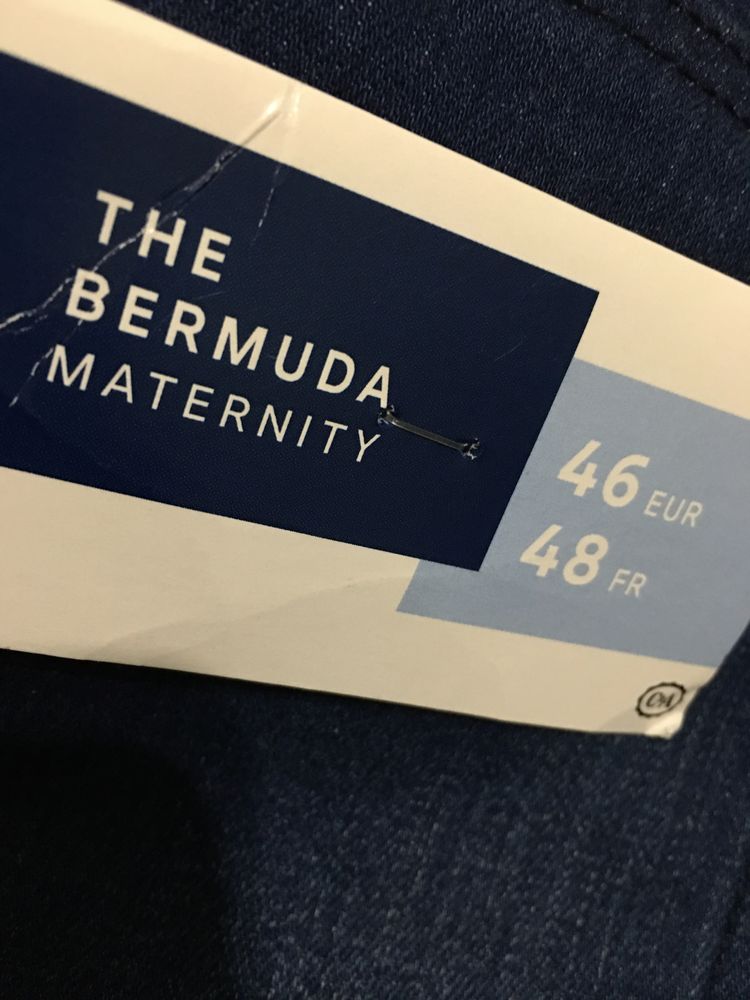 Джинсовые шорты для беременных 52-54 р./джинсові шорти для вагітних