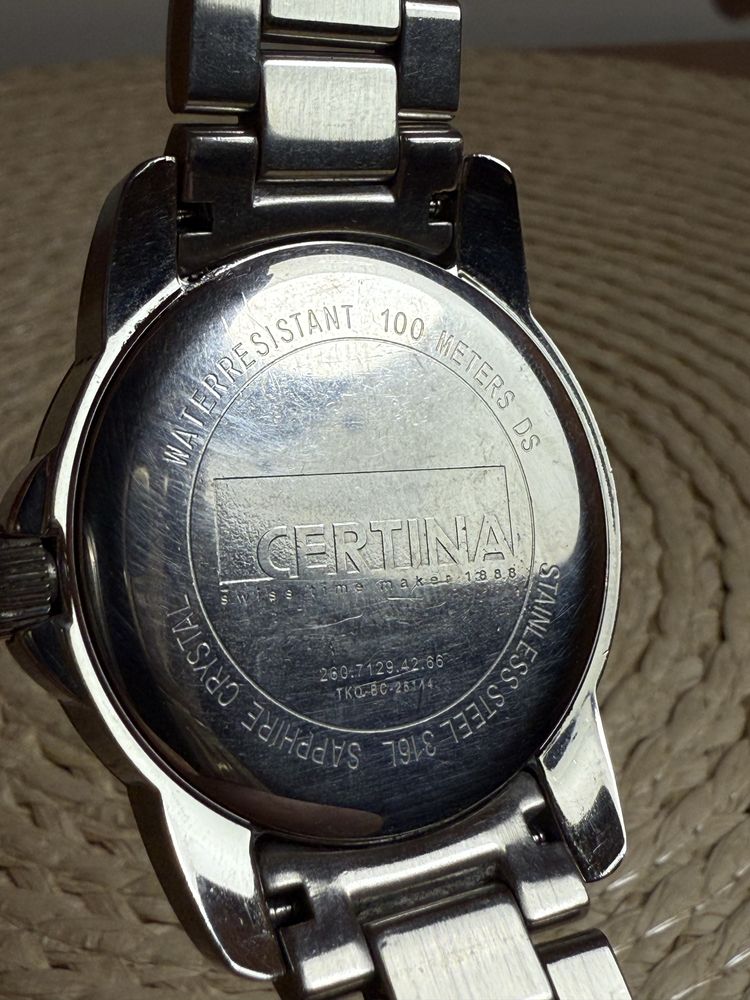 Certina DS Podium C260.7129.42.66 stalowy zegarek 499 zł