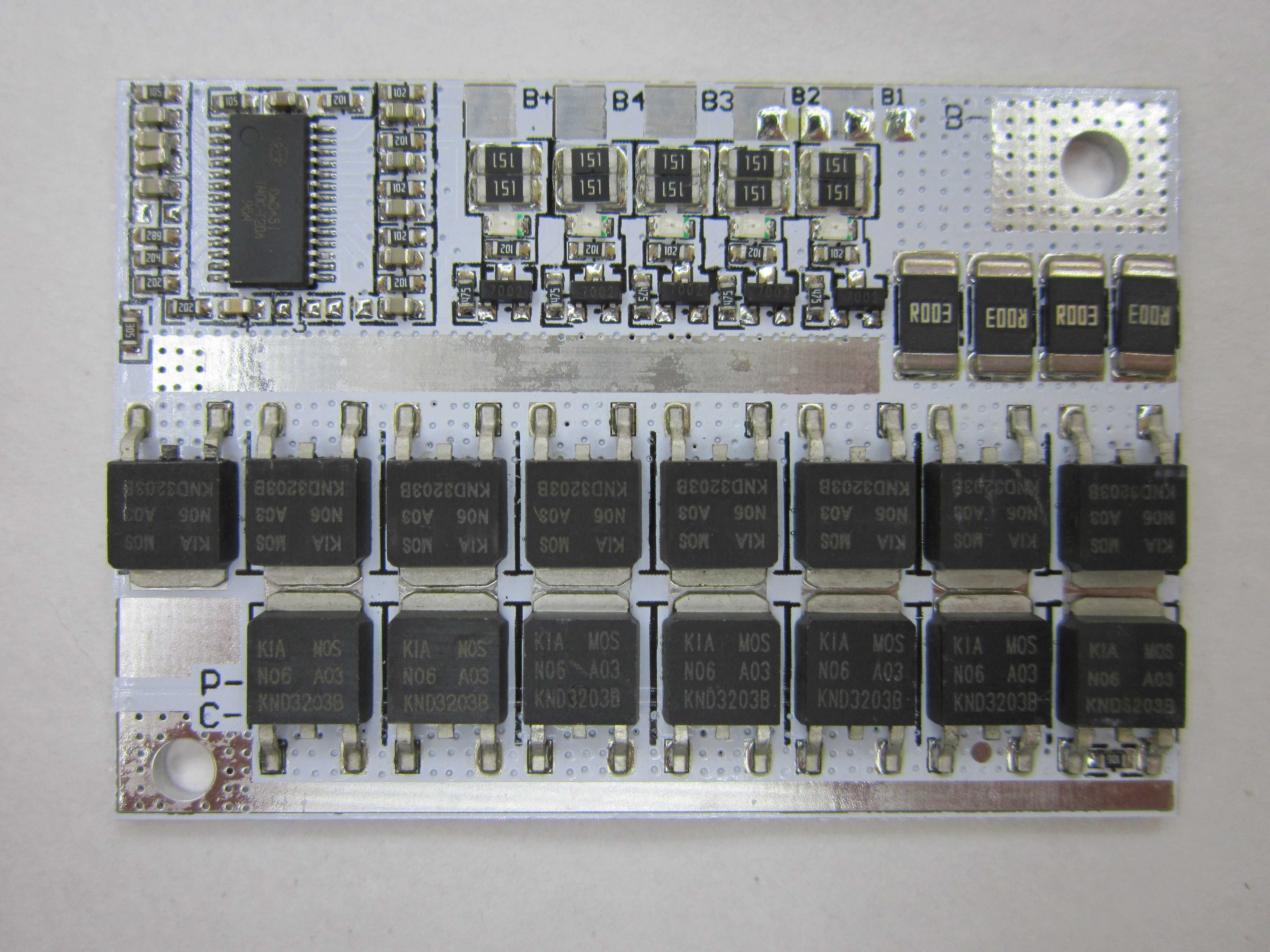 BMS  Li-ion 100A 3S 4S 5S Контроллер БМС заряда разряда, балансировка