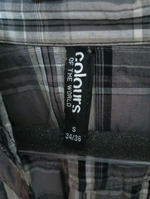 Camisa axadrezada tamanho S