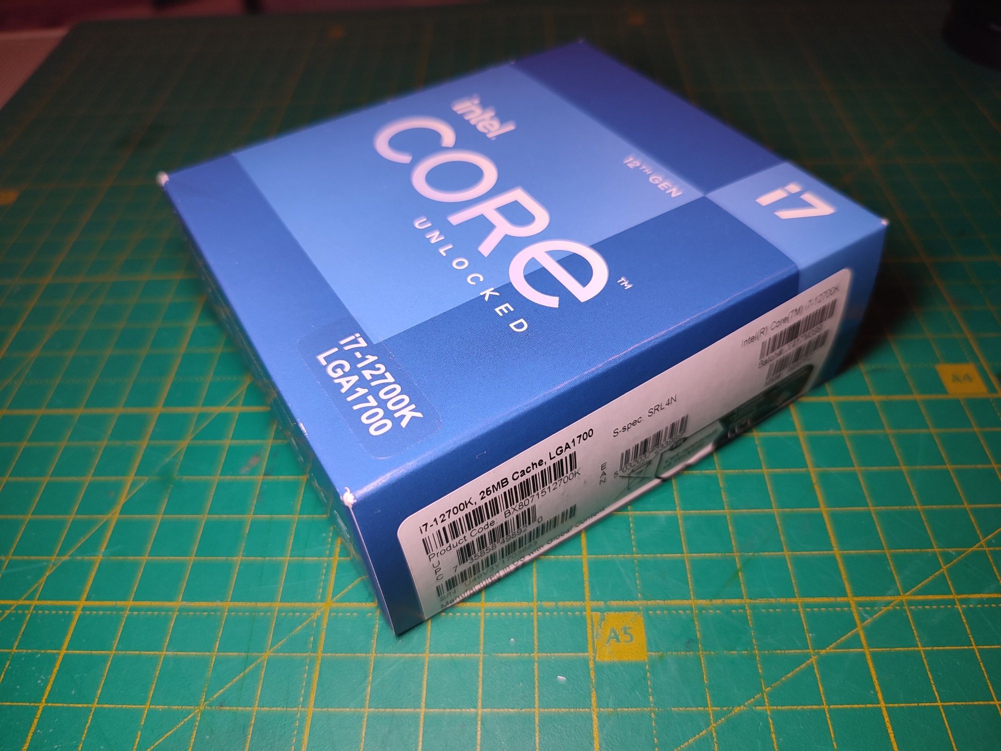 Процесор Intel Core i7-12700K BOX - Almost New