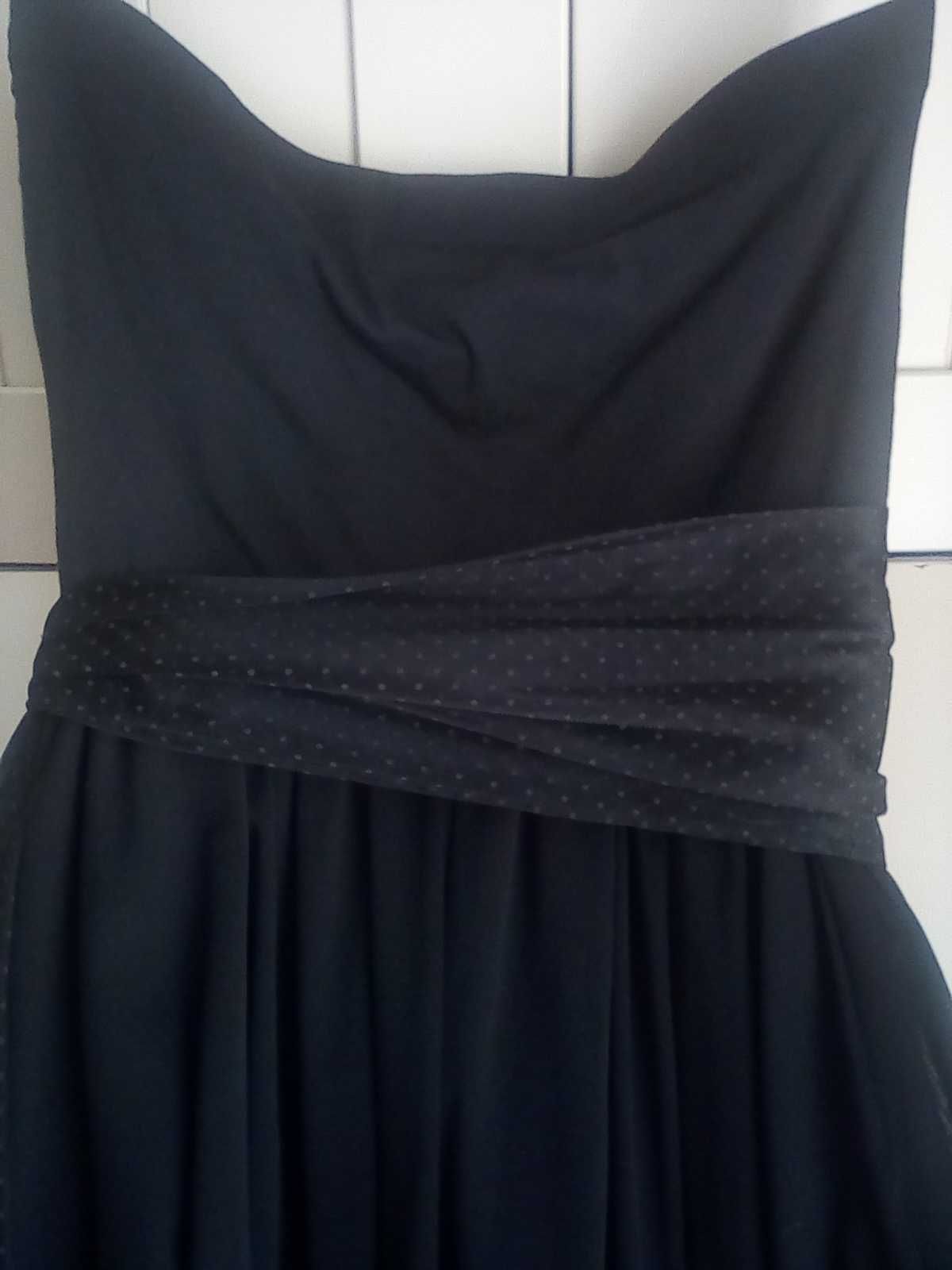 Vestido cai cai  preto da Zara