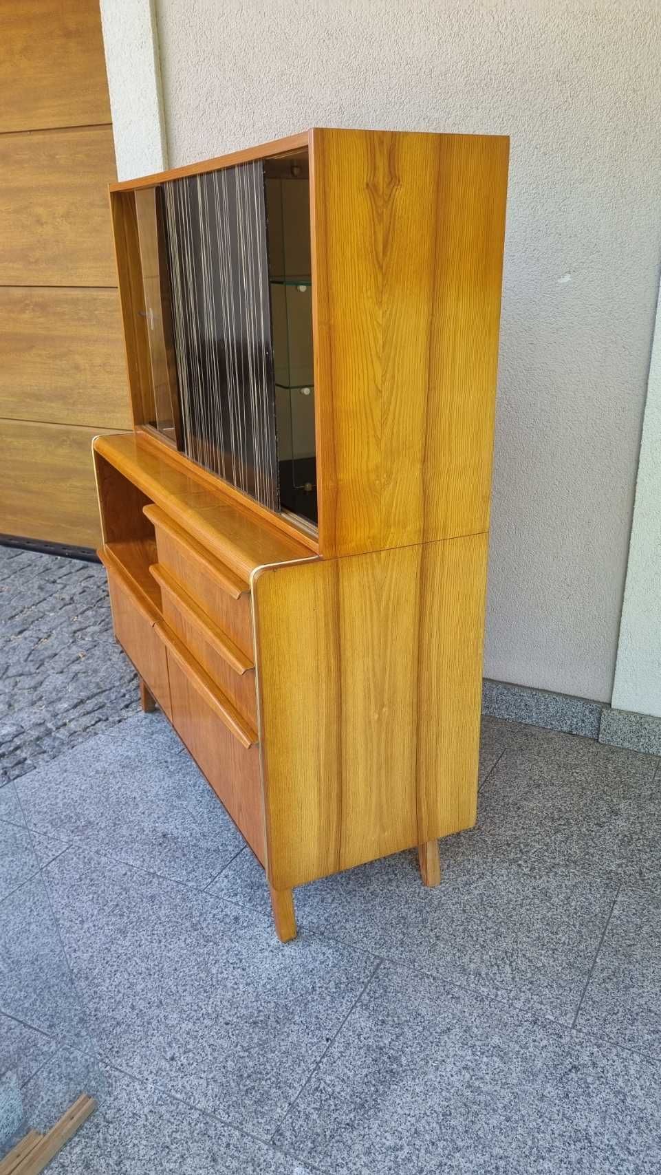 Kredens barek komoda proj. B. Landsman, Jitona, lata 60 Design PRL