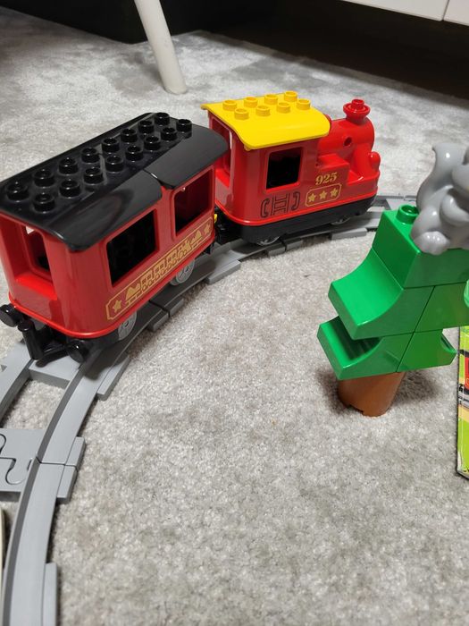 Sprzedam LEGO DUPLO Pociąg parowy interaktywny, z dźwiękiem 10874