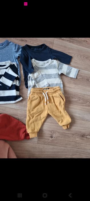 Zestaw ubrań dla chłopca 3-6 miesięcy next 62-68