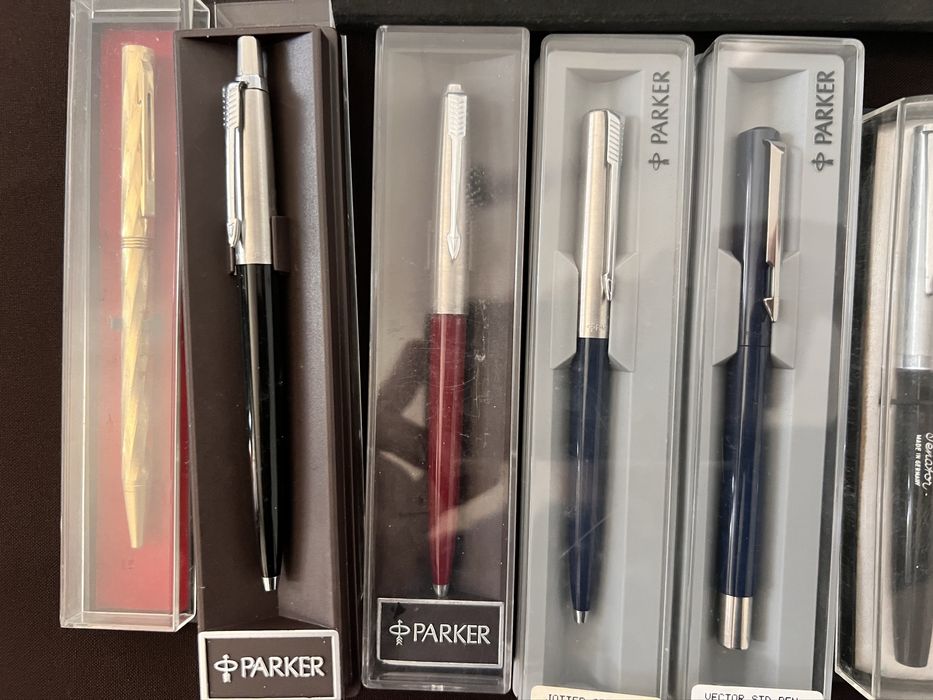 Coleção canetas.Parker, Creeks, Senator, Waterman.