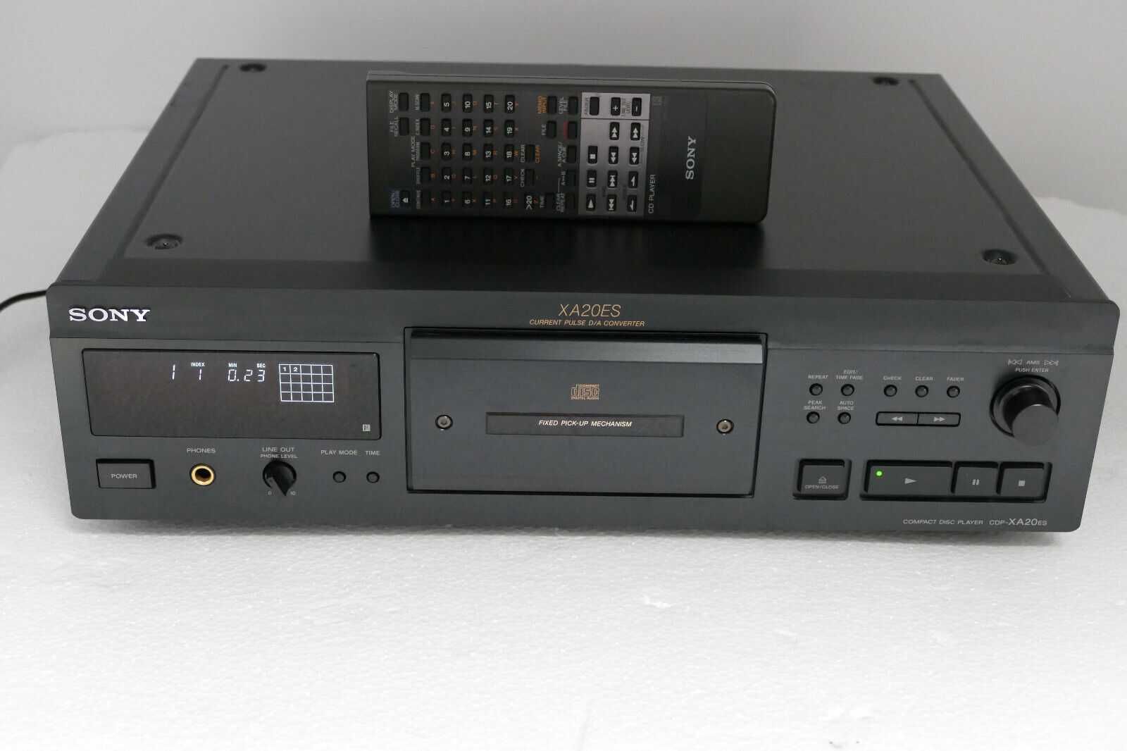 SONY CDP-XA20ES czarny + pilot super stan polecam RYBNIK