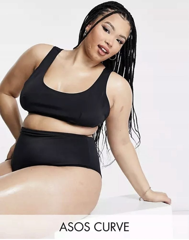 Top bikini ASOS Curve bonprix BPC plus size 3XL 48