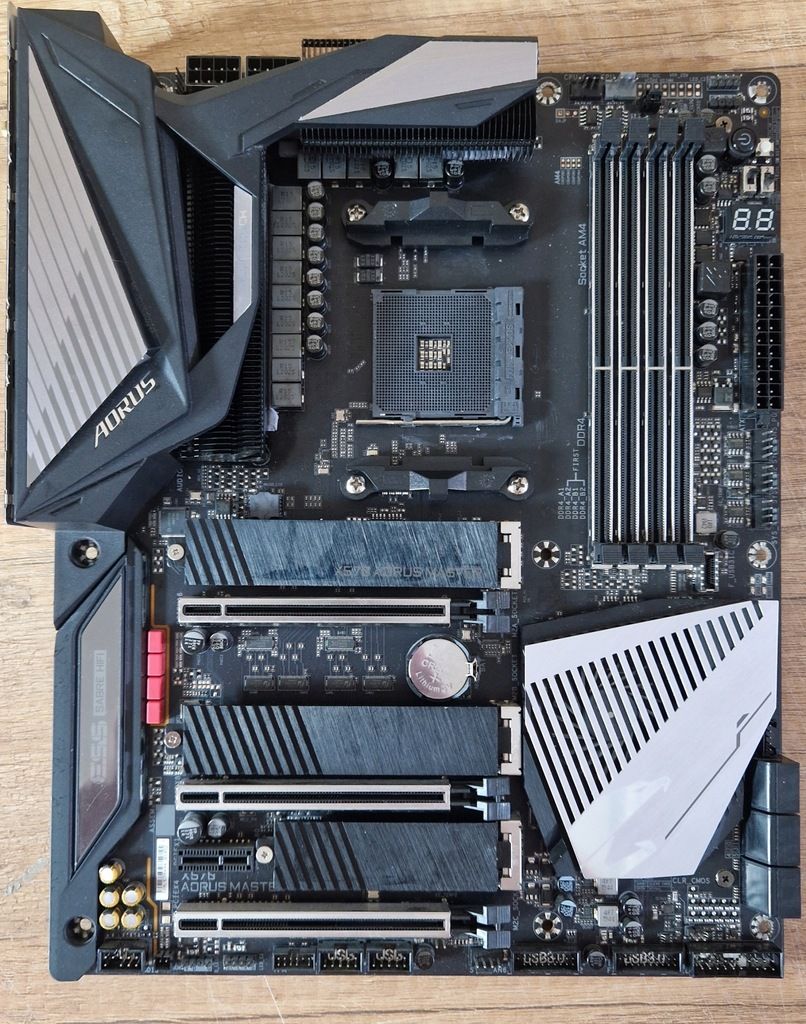Płyta główna Gigabyte X570 AORUS MASTER WIFI AM4 DDR4 box gwarancja