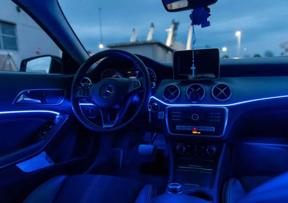 Контурная Ambient подсветка салона на все марки авто LED RGB Освещение