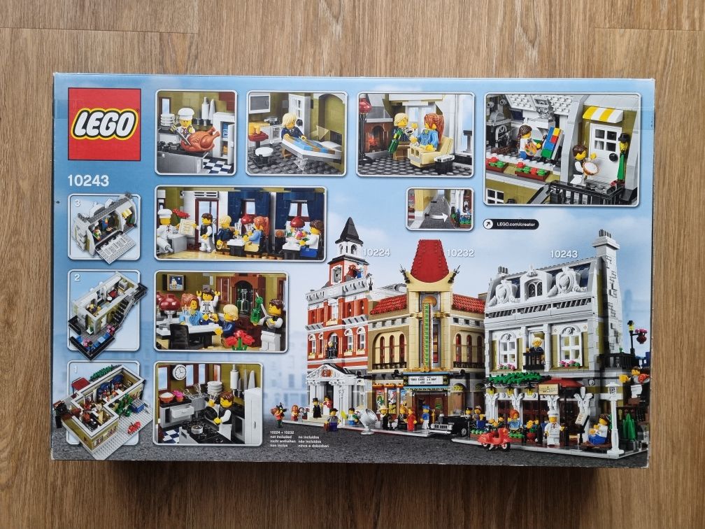 LEGO Modular 10243 Parisian Restaurant NOWY