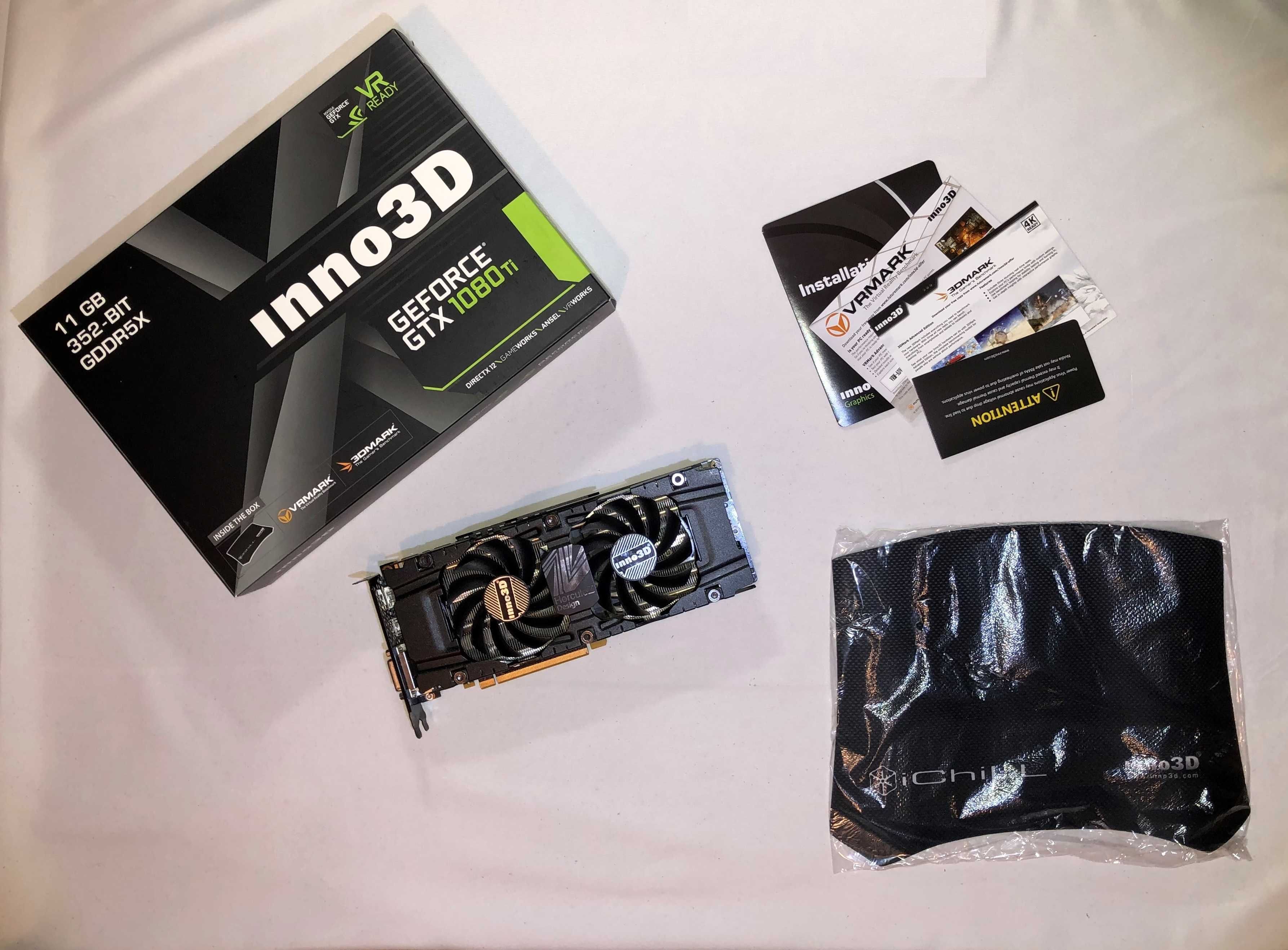 1080 Ti Inno 3d - w dziewiczym stanie!