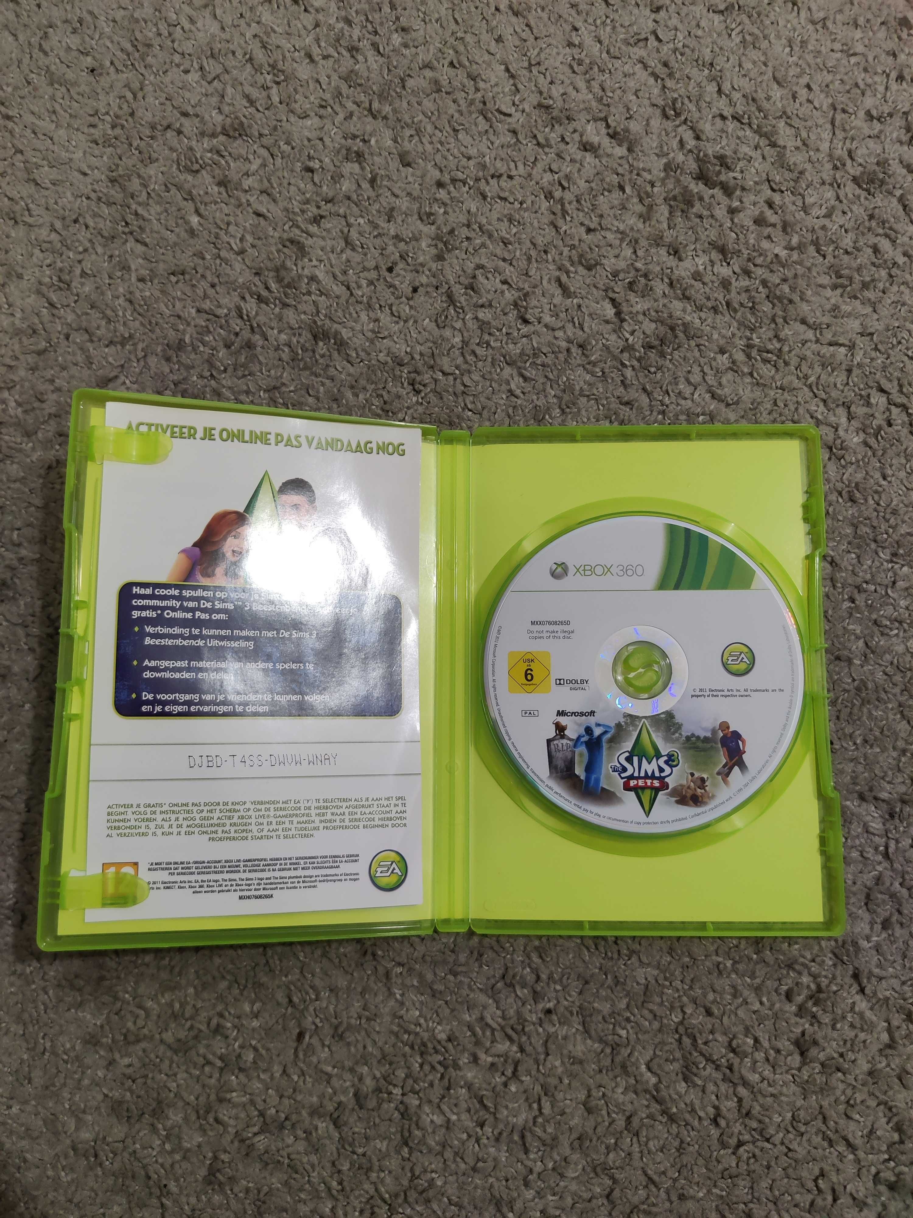 Gra Xbox 360 / Xbox360 Sims 3 Pets / Zwierzaki ( język ANG )