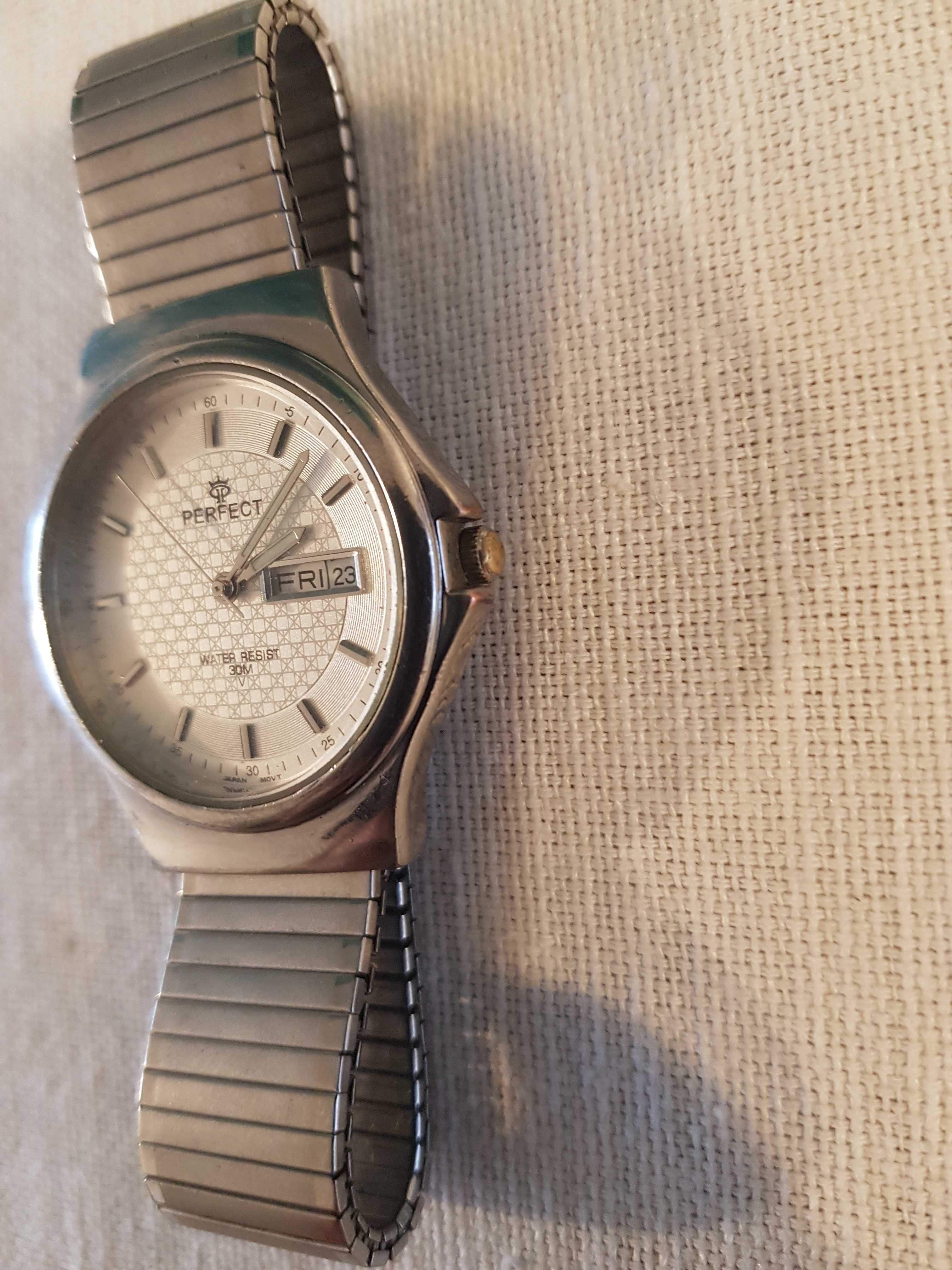 Zegarek nareczny PERFECT 949 Japan piekny nowa bateria bransoleta