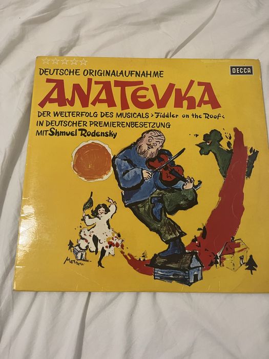 Anatevka (Der Musical-Welterfolg “Fiddler On The Roof”) vynil