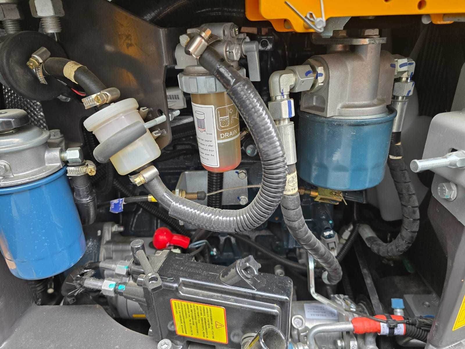 Koparka Berger Kraus BK4000KJS z kabiną silnik KUBOTA klimatyzacja