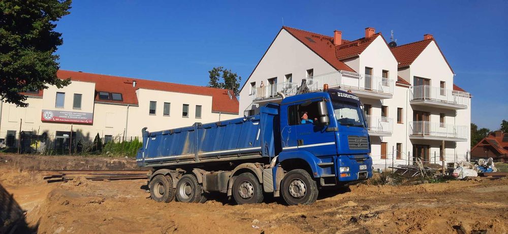 Piasek Ziemia Żwir Transport Usługi Koparką