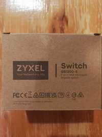 Switch zarządzalny Zyxel GS1200-5 - nowy, nieużywany
