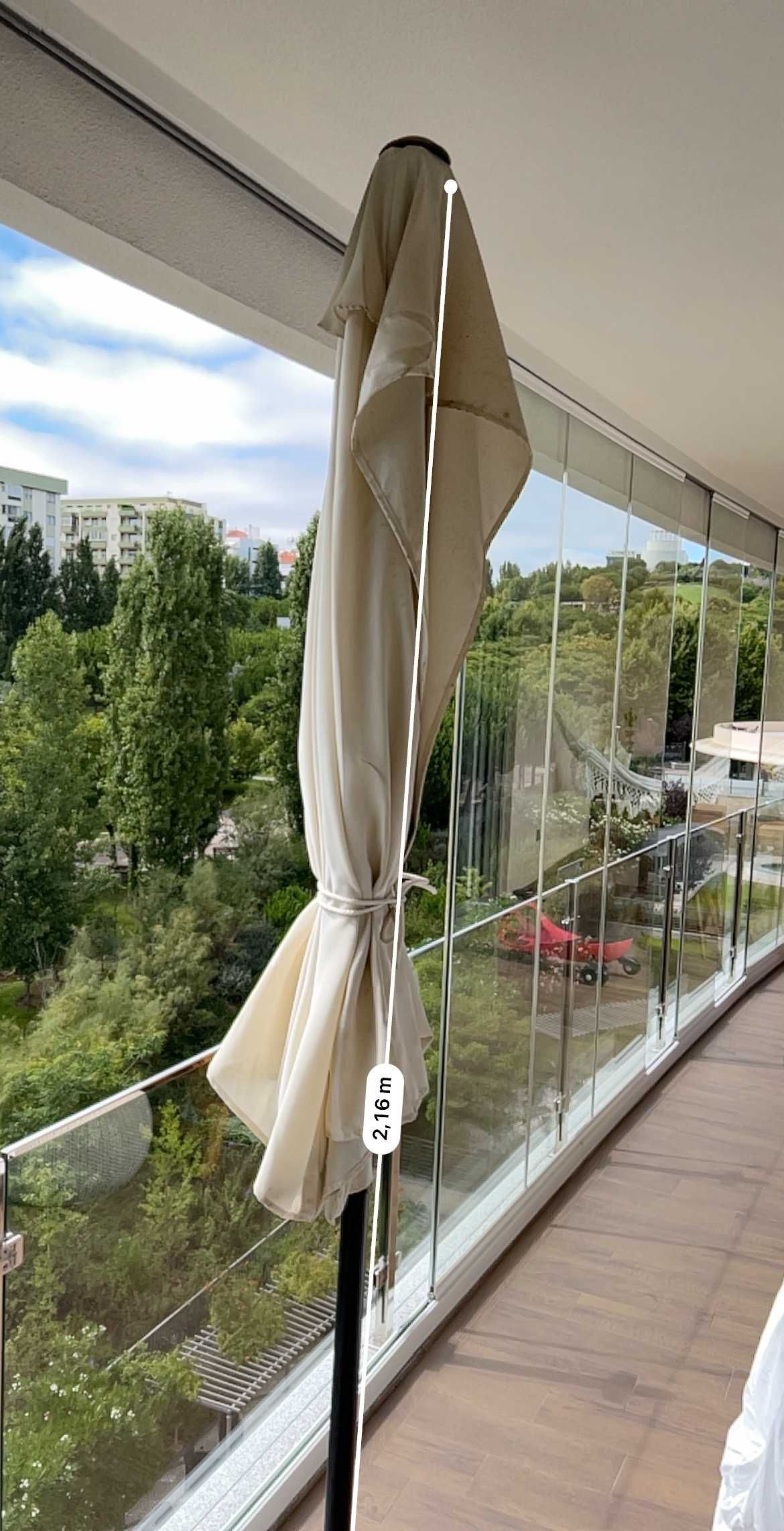 Chapéu de jardim + base com rodas