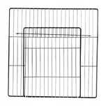 Kojec dla szczeniaka MODUŁOWY wybieg Drzwiczki  1x 35x35 cm CZARNY