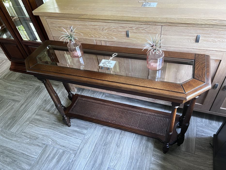 Konsolka dębowa- Meble Holenderskie