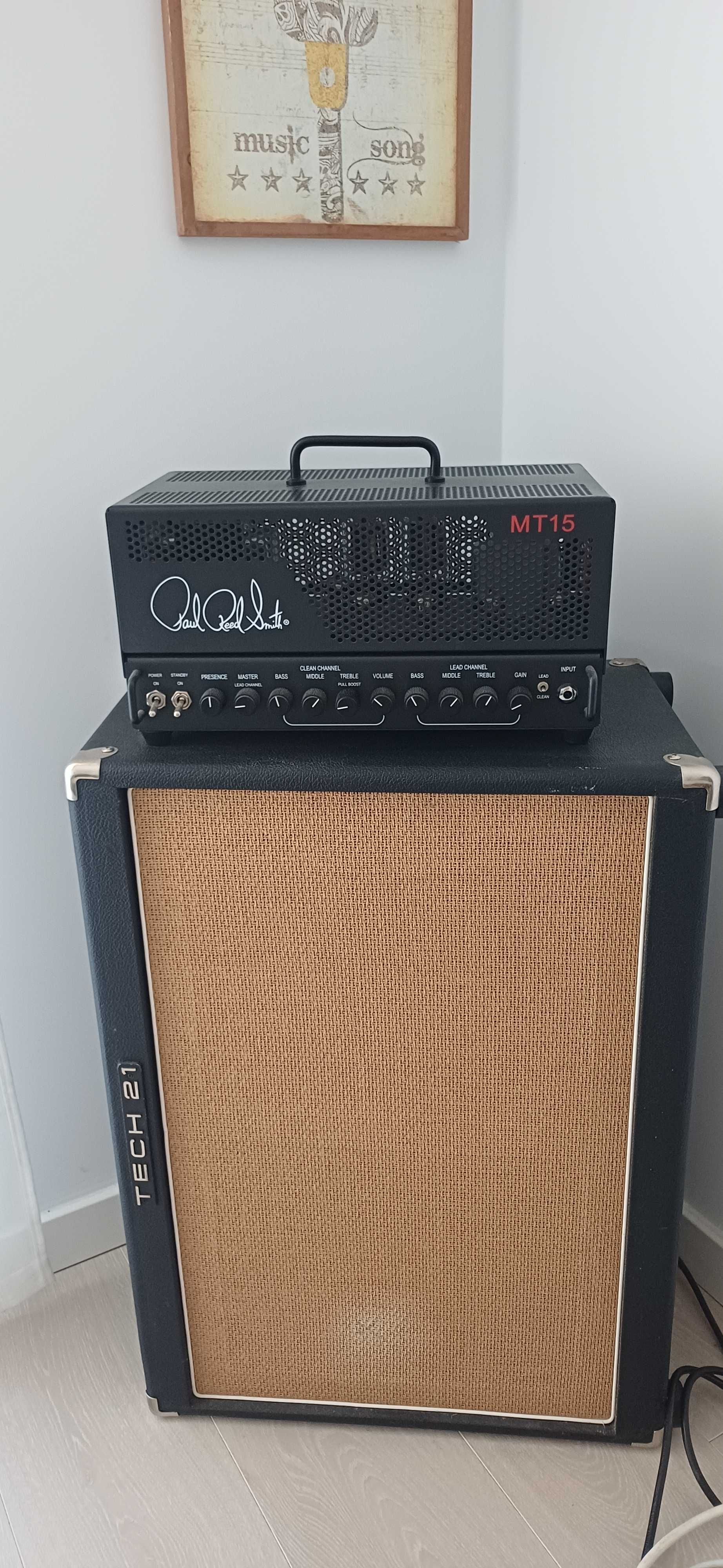 PRS MT15 Guitar Amplifier Head + cab 2*12