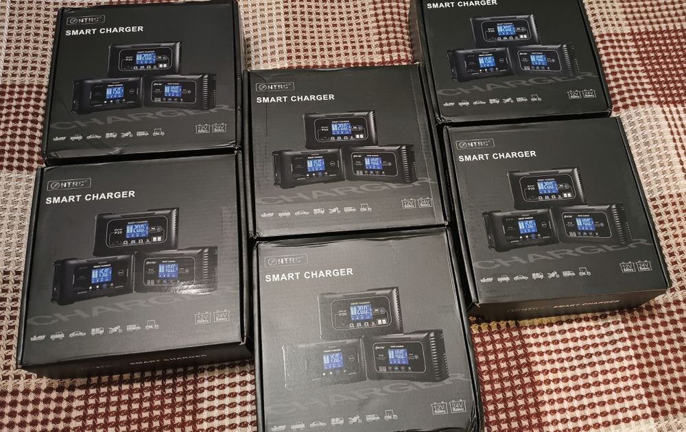 Автозарядка HTRC 20A Обновленная версия 2025