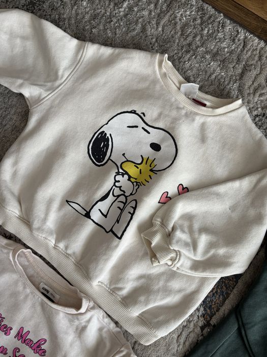 Paka! Zestaw ubrań ZARA rozmiar 110 – bluzy, spodnie, piżamka, jeansy